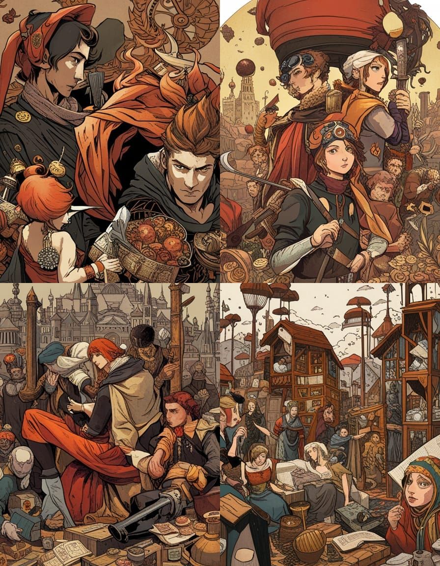 Posuka Demizu Style Character Design