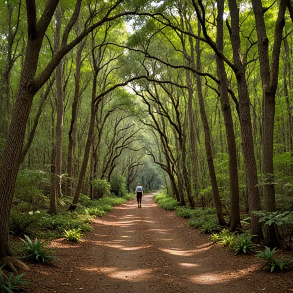 Surreal Landscape in a Southern Gothic Aesthetic
