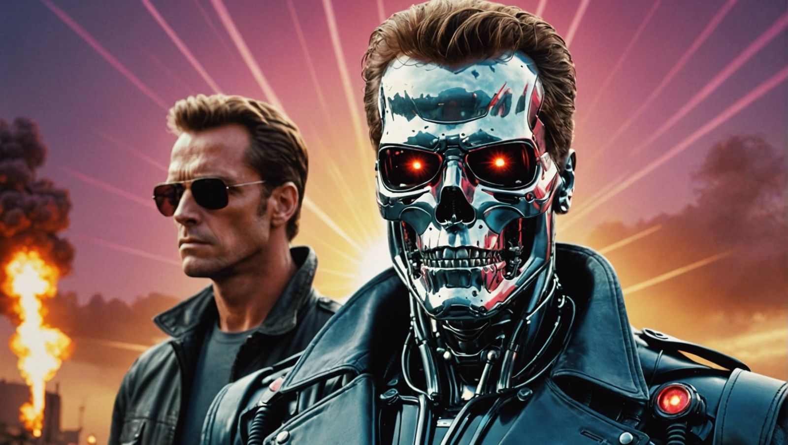 Terminator SCC Cast in 70s Style