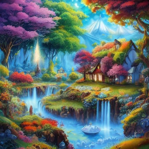 Earth as One Home: Hyperrealistic Illustration