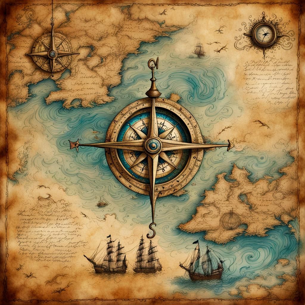 Pirate map