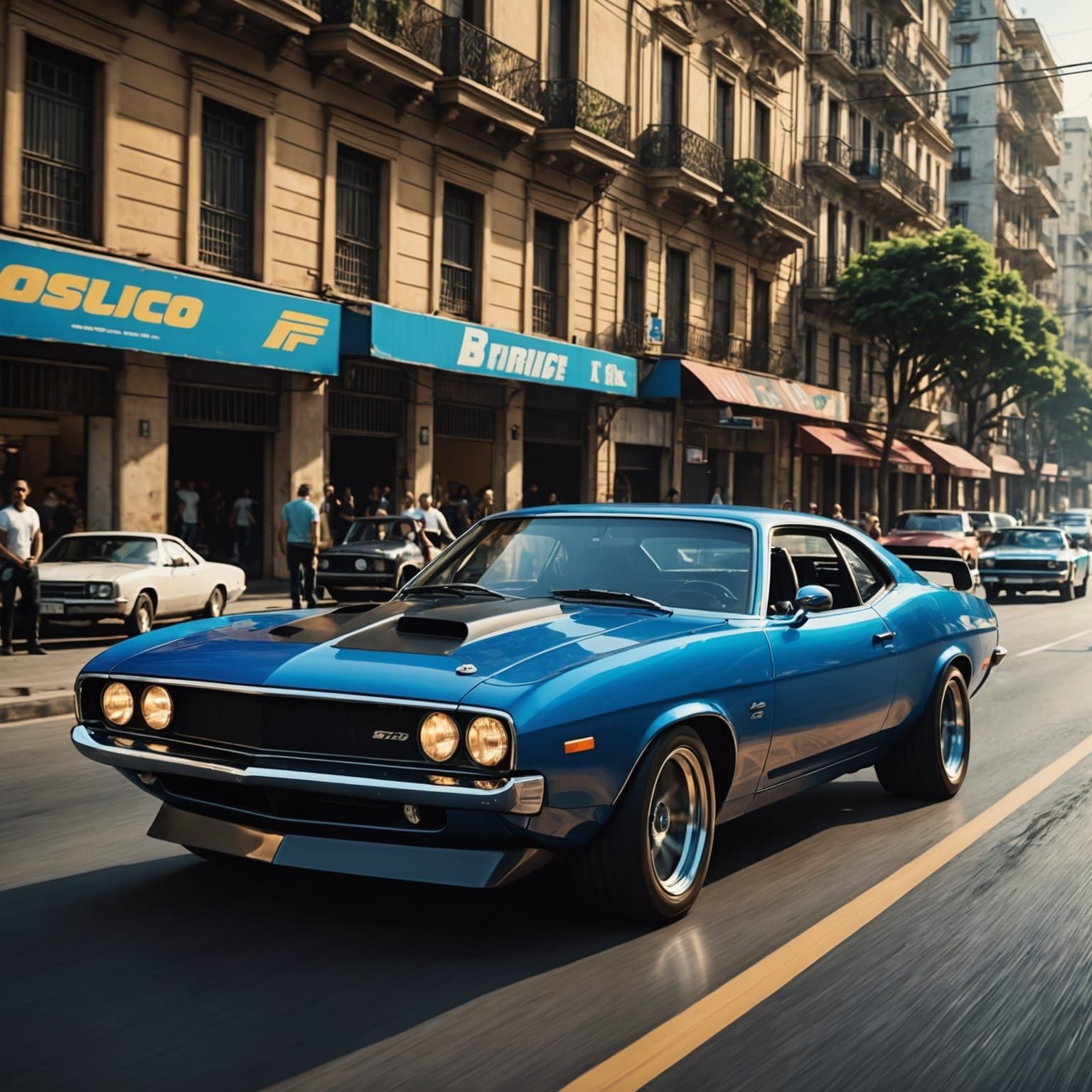 Dominic Toretto Drives a Supercar in Brazil