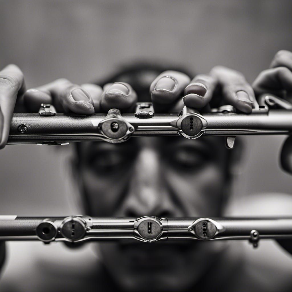 Flute-like Device with Three Sections Portrait