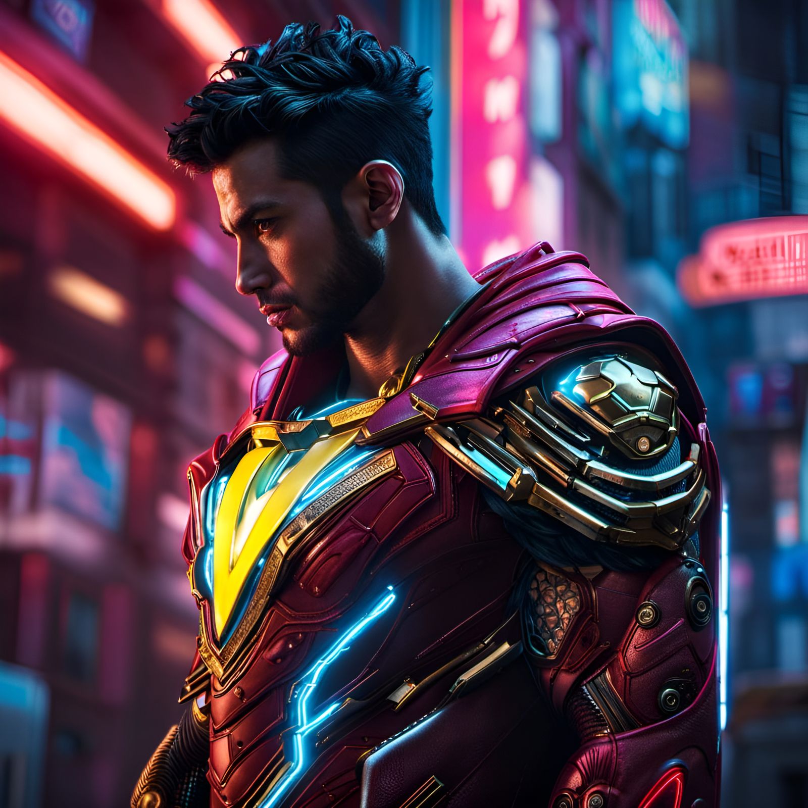 Cyberpunk Shazam