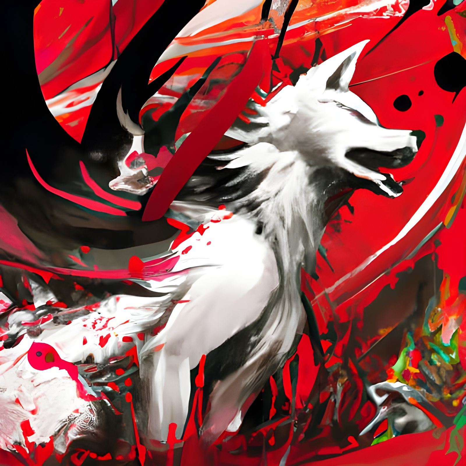 Okami: the wolf Amaterasu 🐺☀️