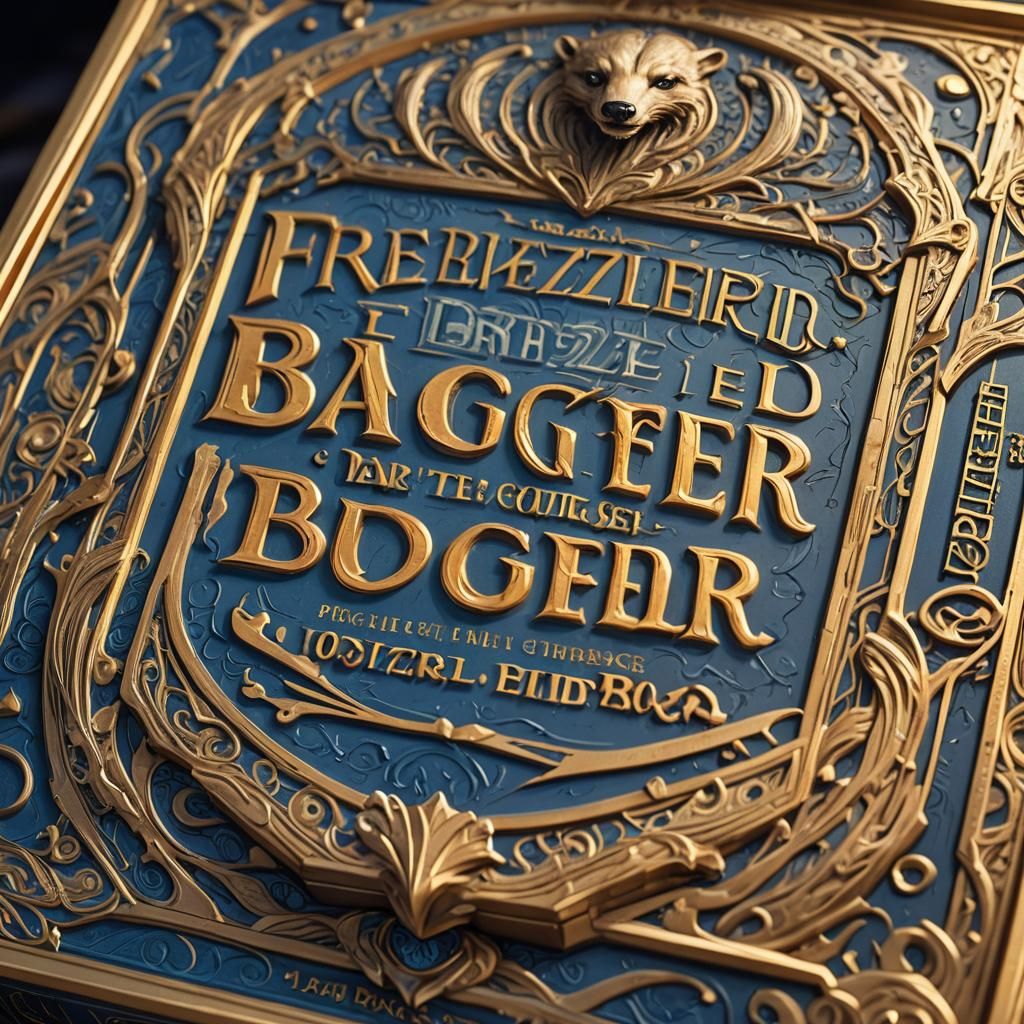 Fantasy Market Stall Featuring Freeze Dried Badger in Digita...