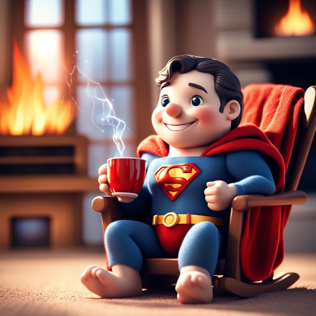 Esta super la taza de chocolate