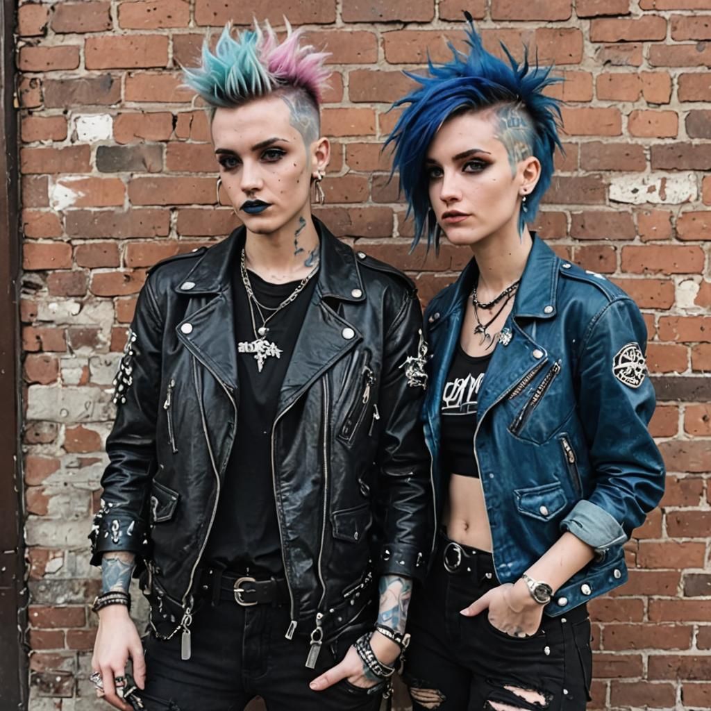 Moodypunk Aesthetic: Distressedpunk Fuchspunk