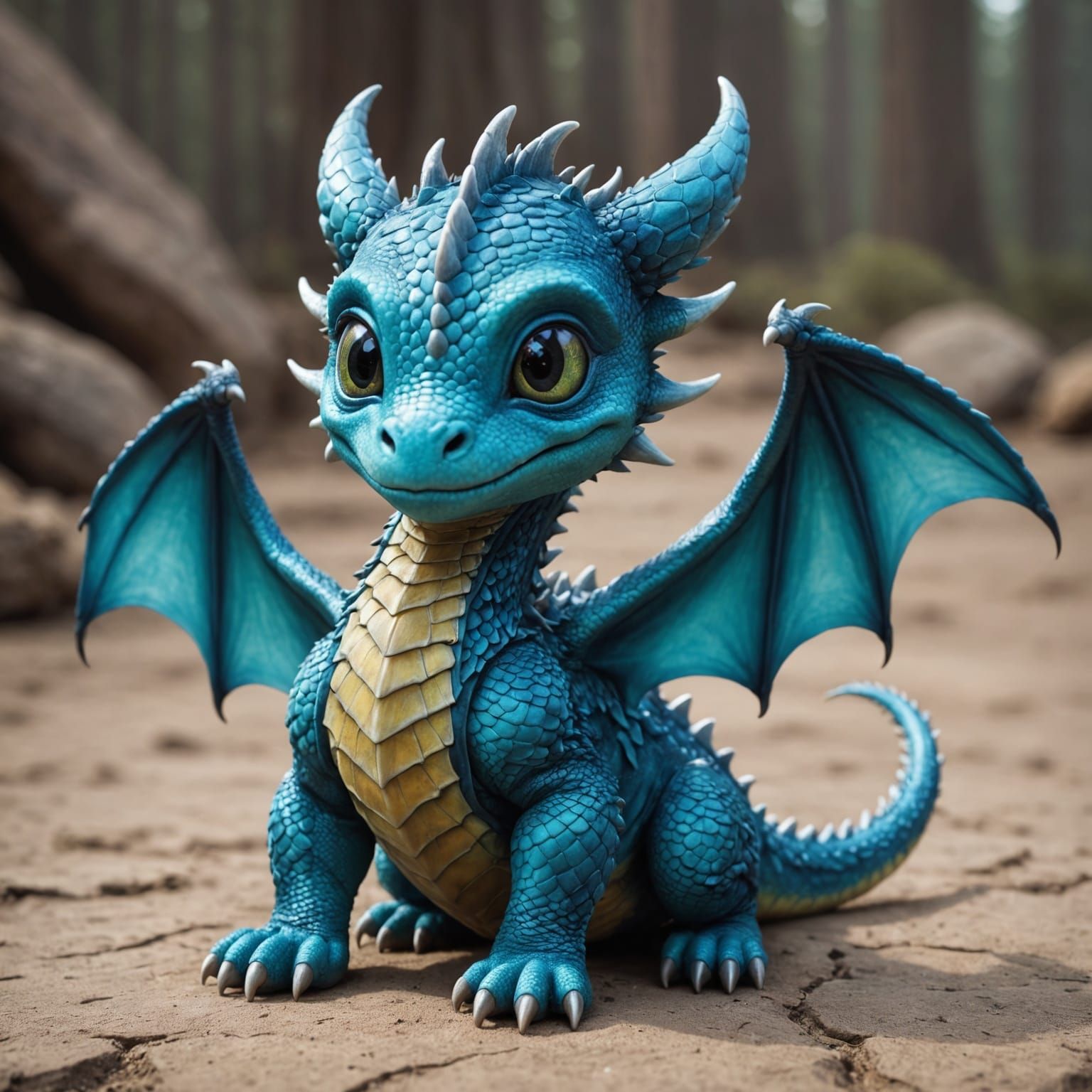 A Delicate Air Dragon Hatchling