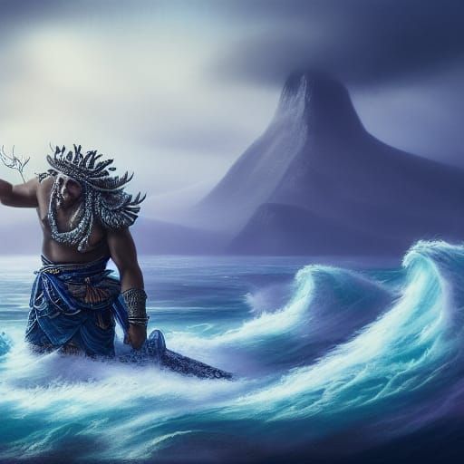 Mythical God of Oceans, Ice, and Jungle