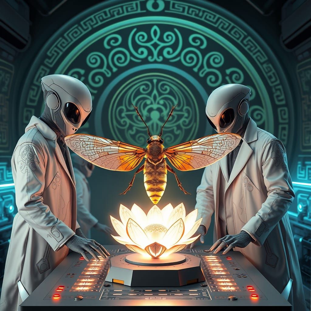 Mystical, Nuclear Cicada Emerges in Cutting-Edge Lab, in Cyb...