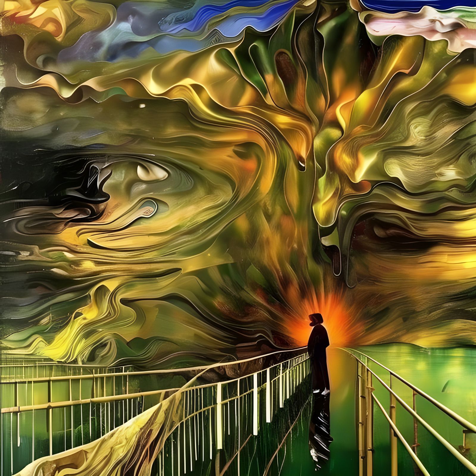 Surreal Spacetime Reality in Magical Realism