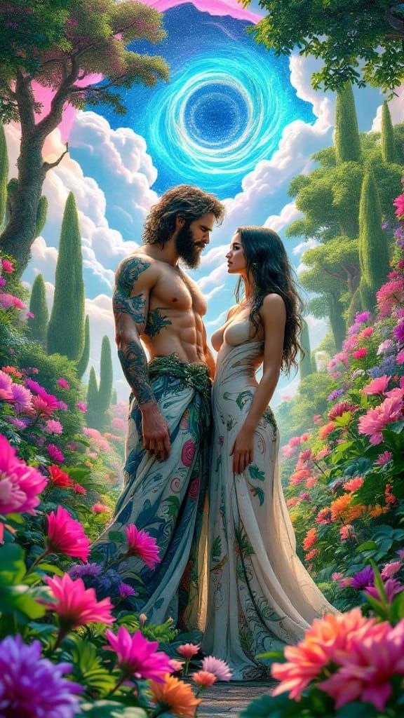 Eco-Modern Paradise in Futuristic Garden of Eden