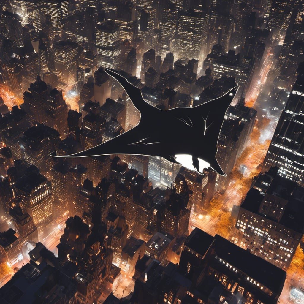 Gothic Drone Over New York in Punk Rave Style