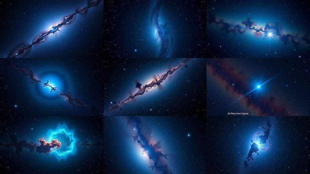 Breathtaking Blue Giant AG Carinae in Stellar Glory