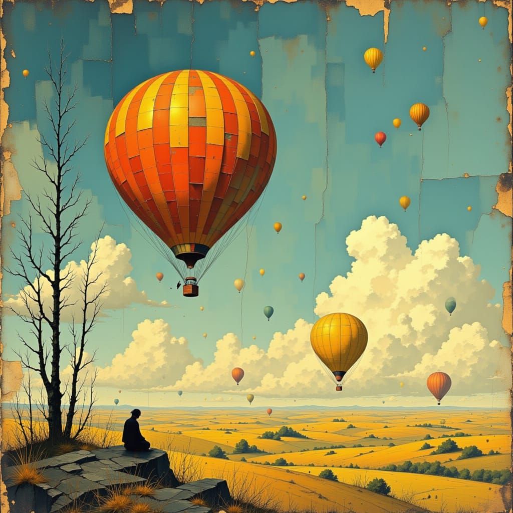 99 Luftballons: A Melodic Horizon in Gold