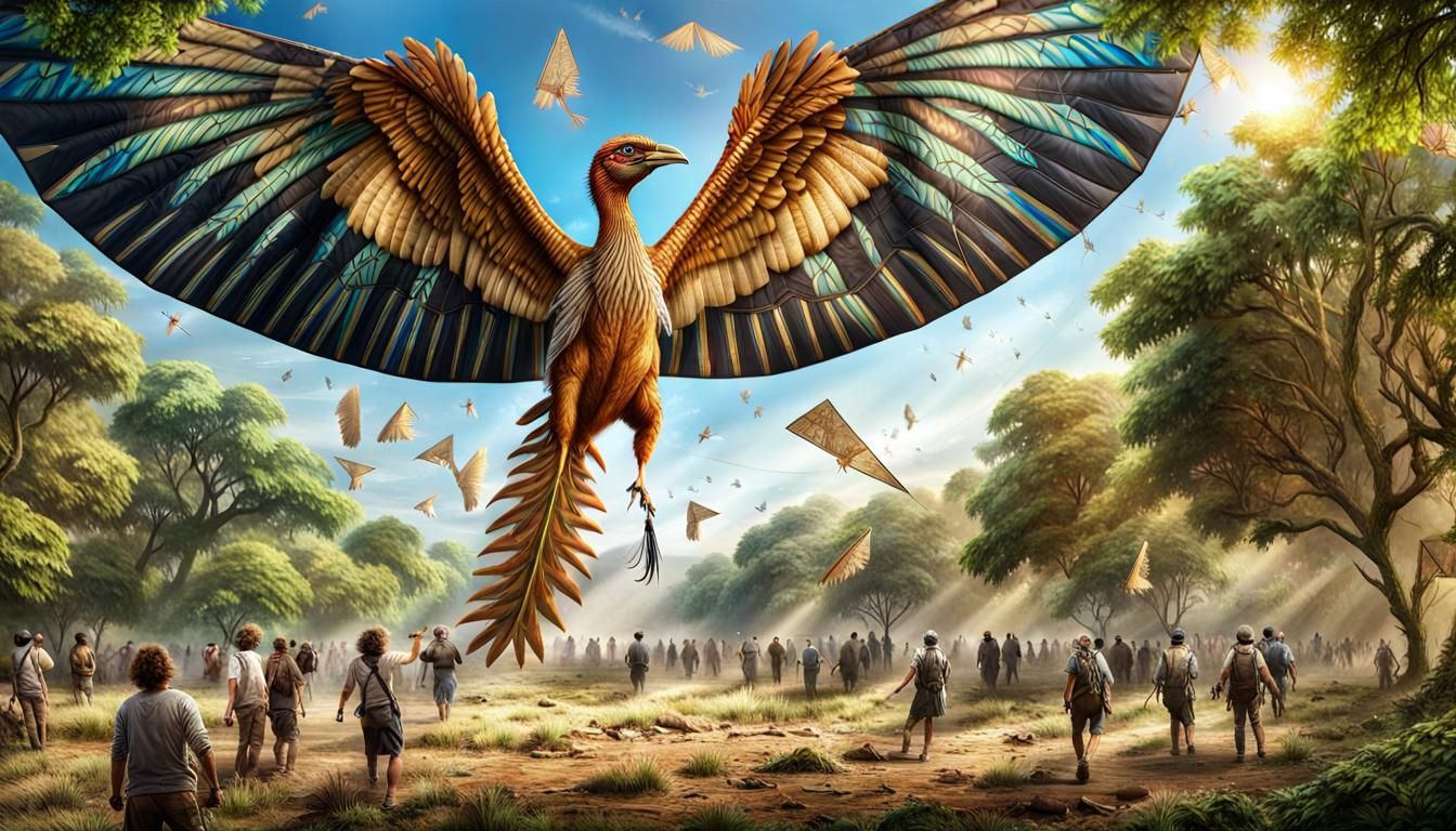 Kite as Archaeopteryx