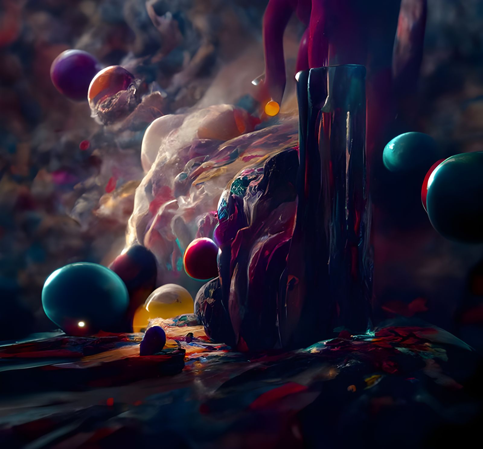 Interdimensional waterfall