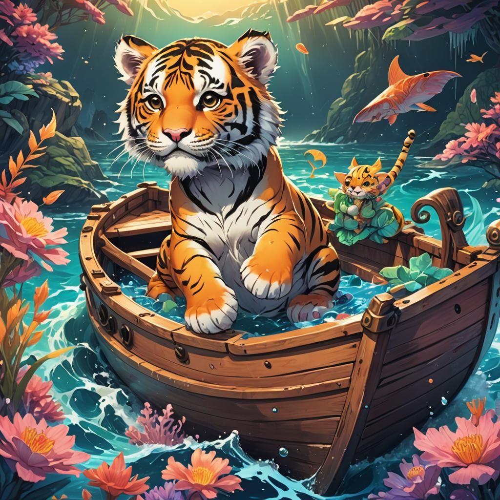 Tiger baby
