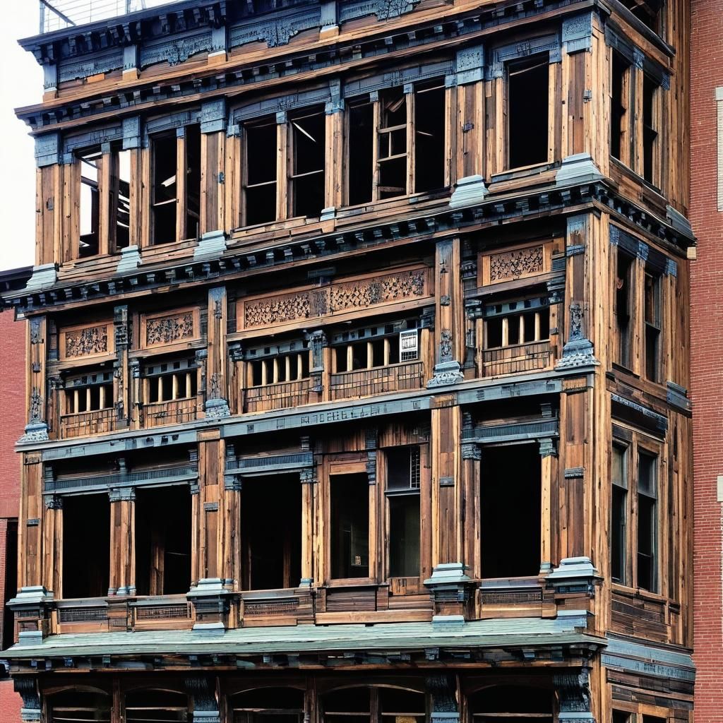 Historic Wooden Architecture: Sibley Breaker, Pennsylvania