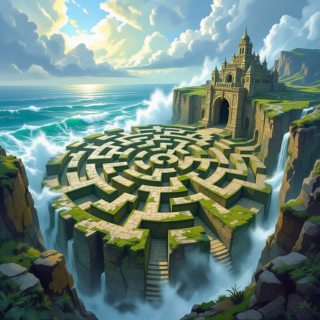 Epic Fantasy Maze at World's Edge