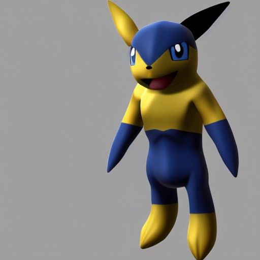 Pokemon in 3D with Advanced Shading