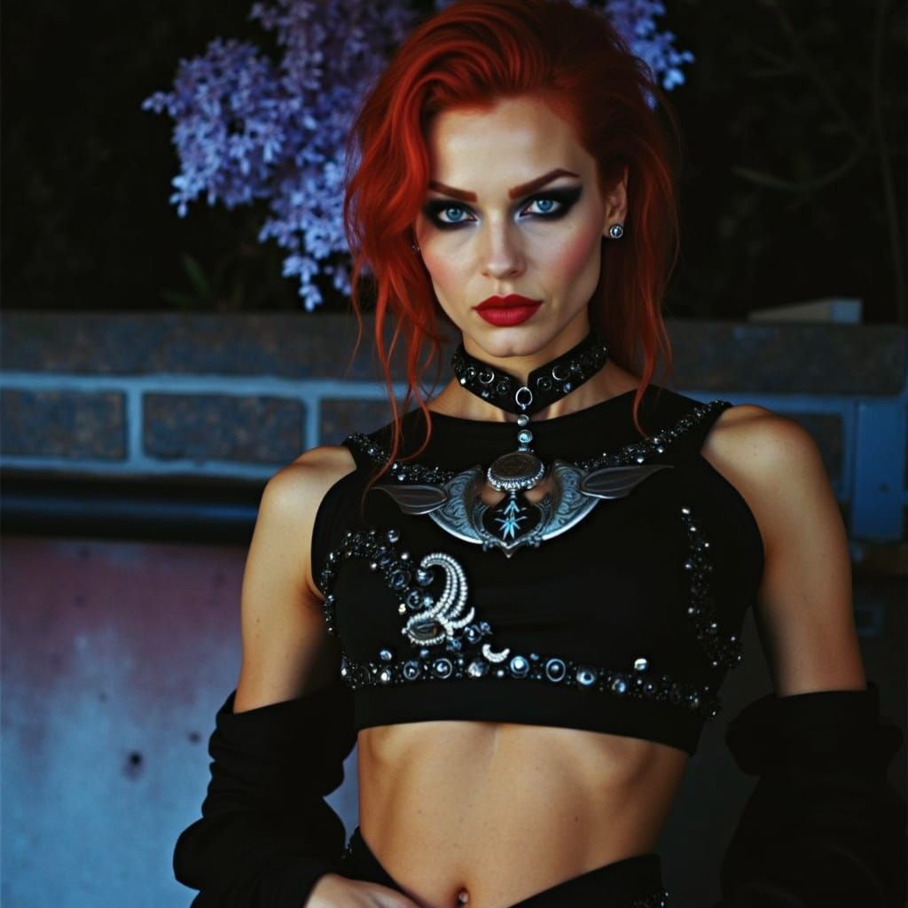 Tan Vampire Elf Character Concept