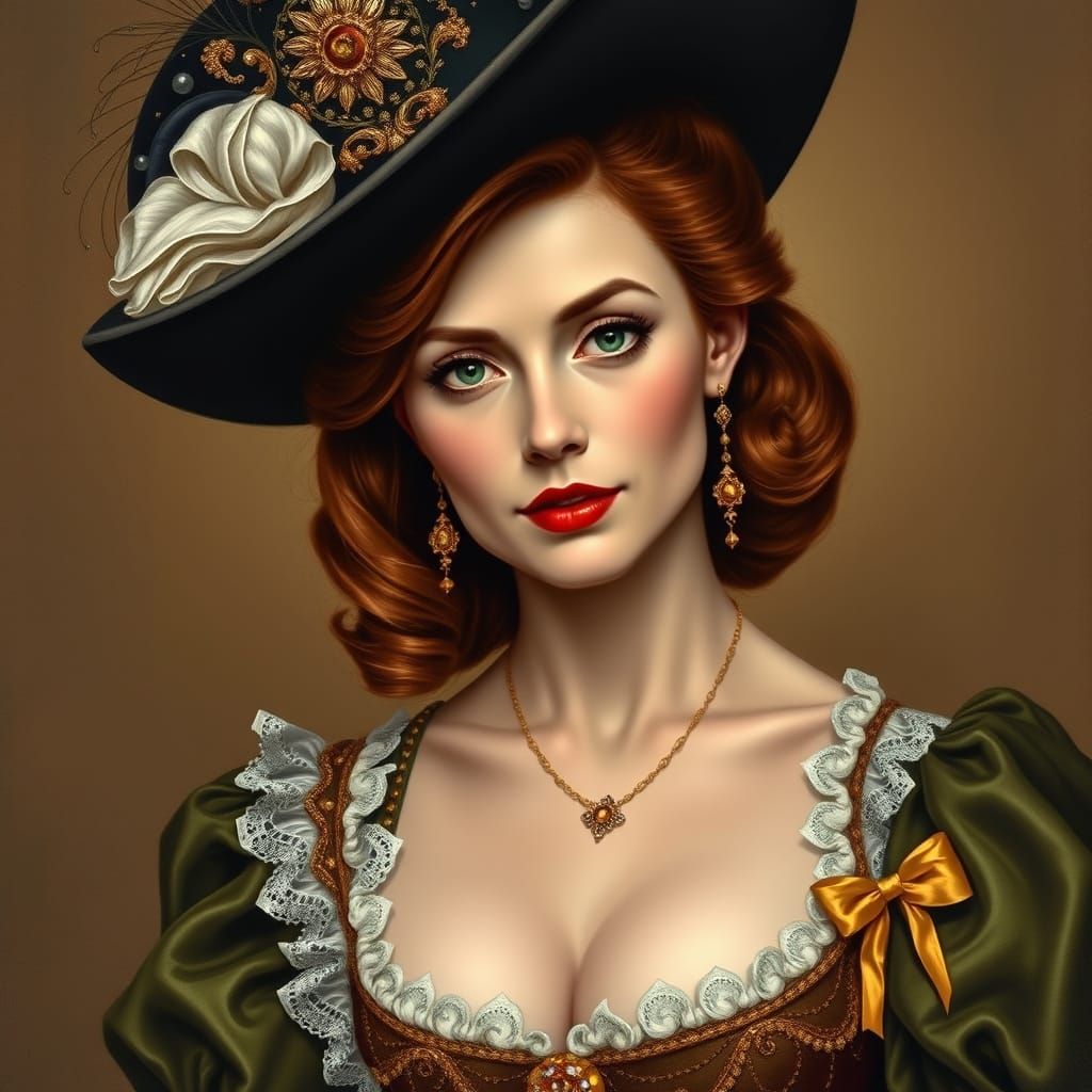 Portrait of Michelle, circa 1832