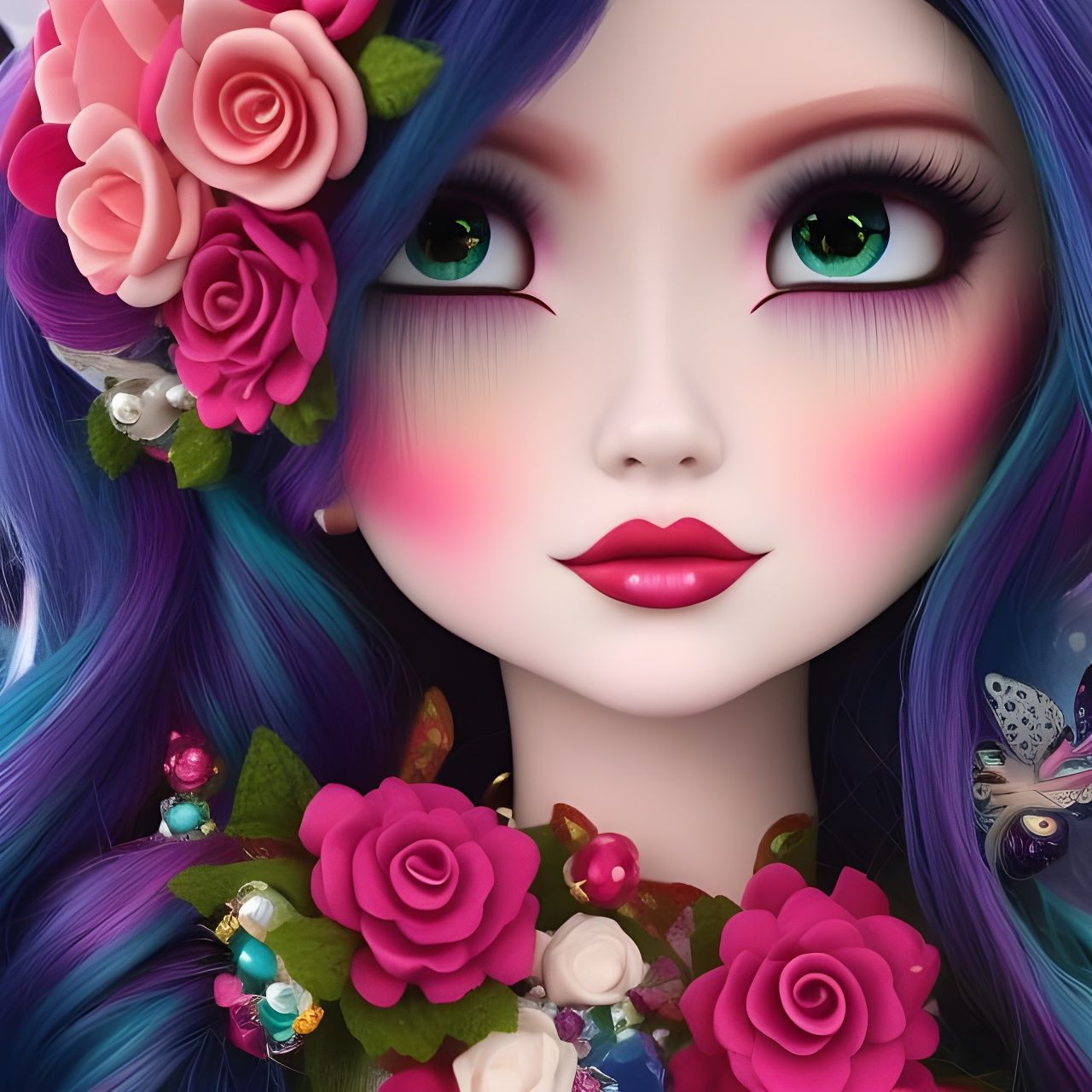 Enlightened Woman Blossoming into Potential