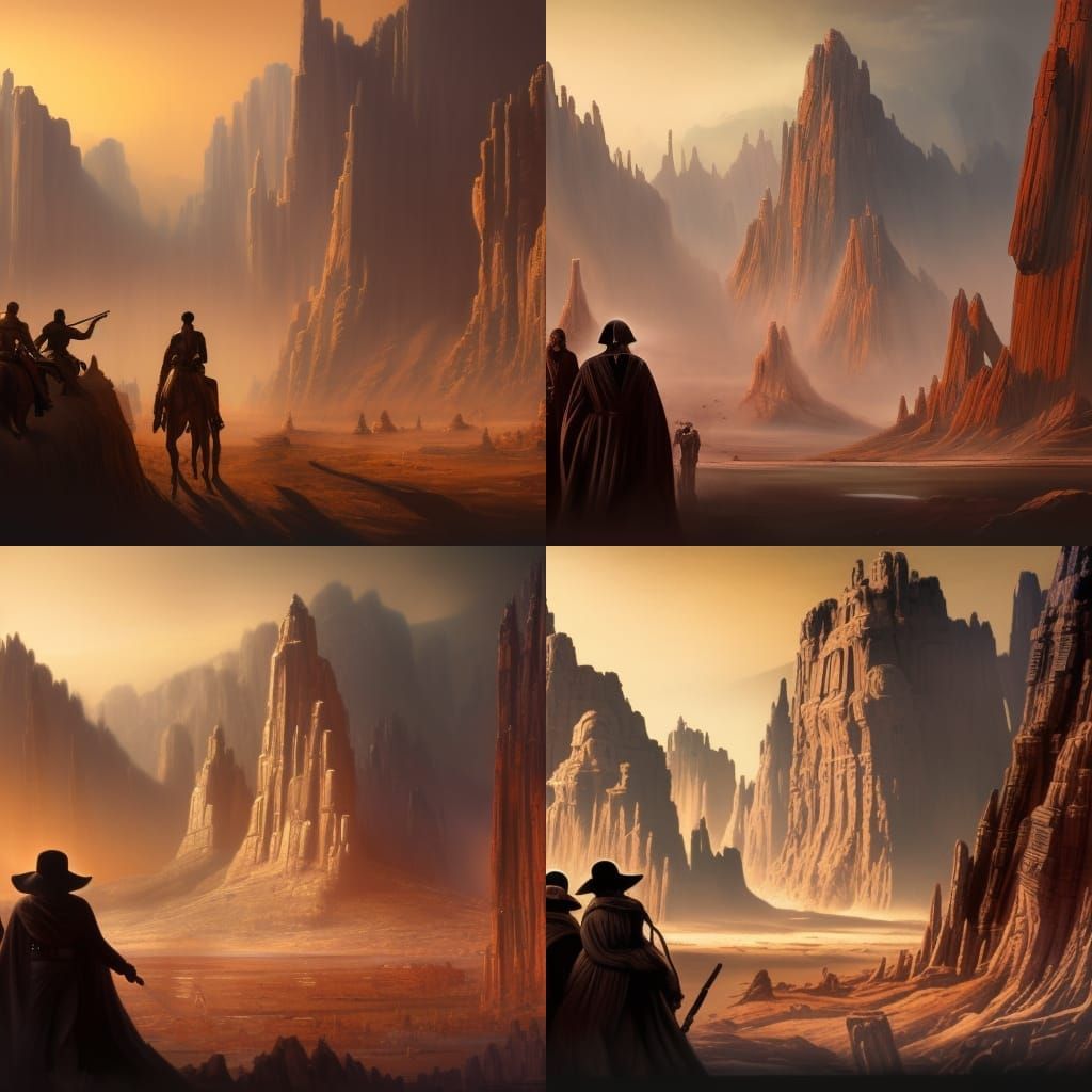 Star Wars Spaghetti Western Concept Art