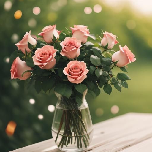 Stunning Rose Photography with Bokeh Effect