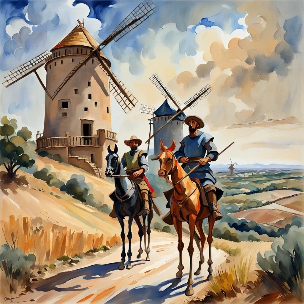 Don Quixote and Sancho Panza