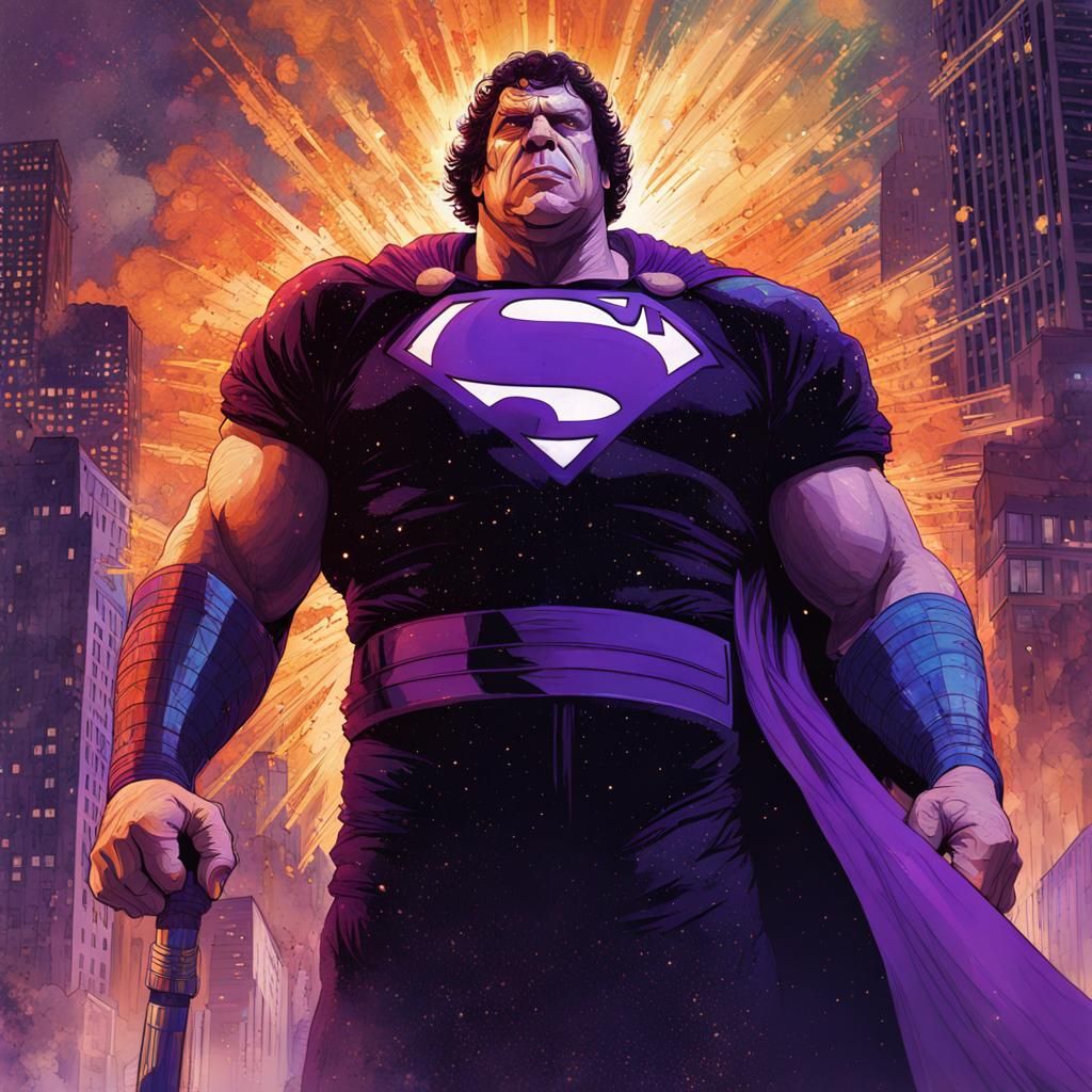 Andre the Giant as Superman