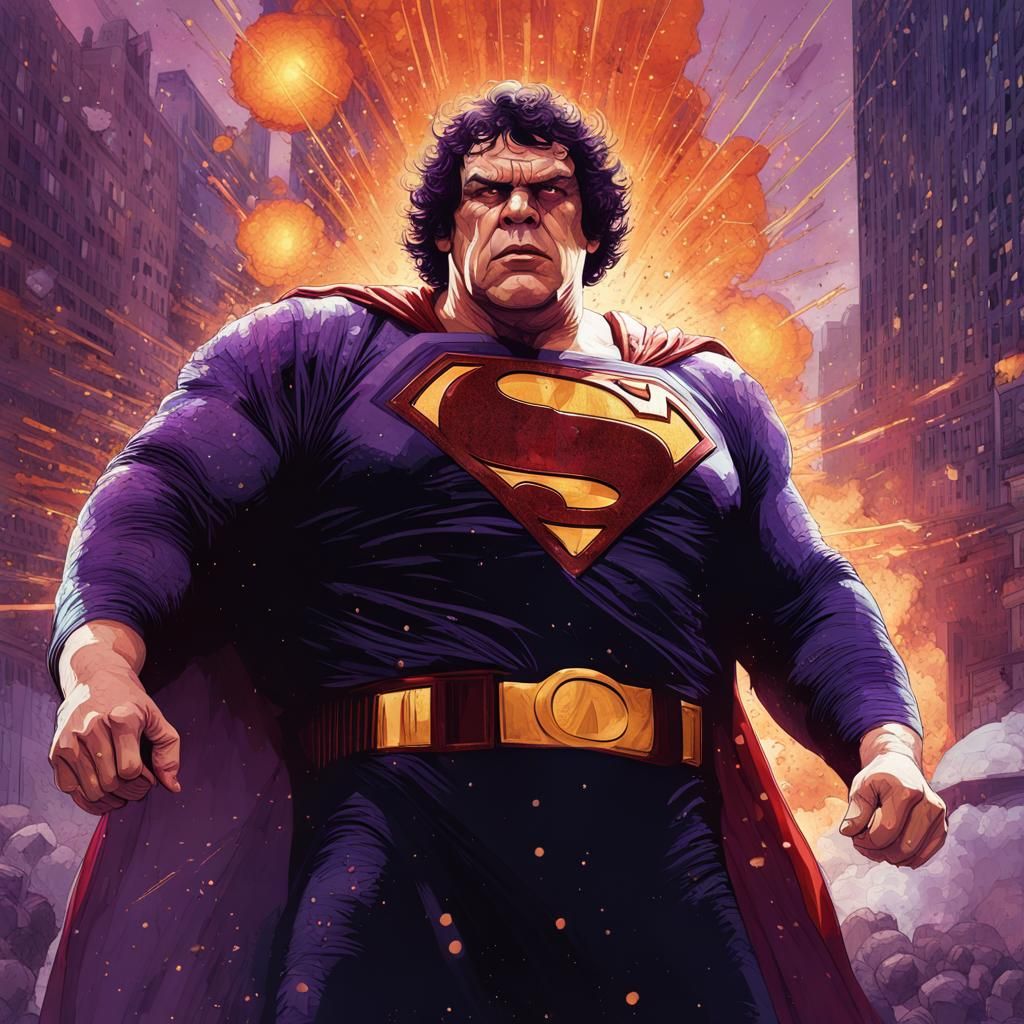 Andre the Giant as Superman