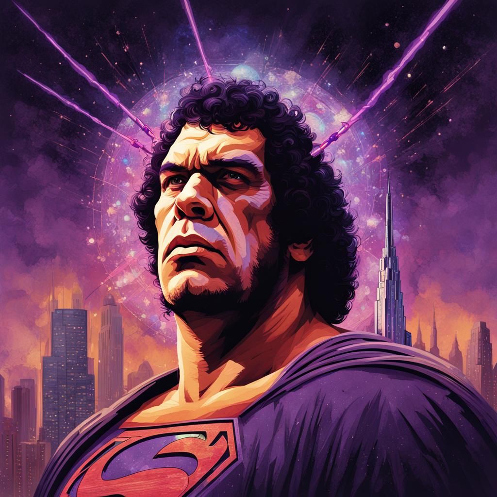 Andre the Giant as Superman