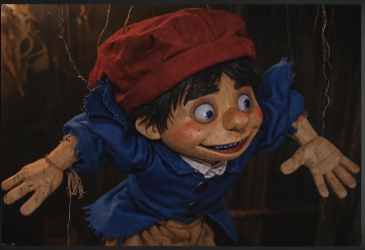 Pinocchio and the emperor of the night alternative look.