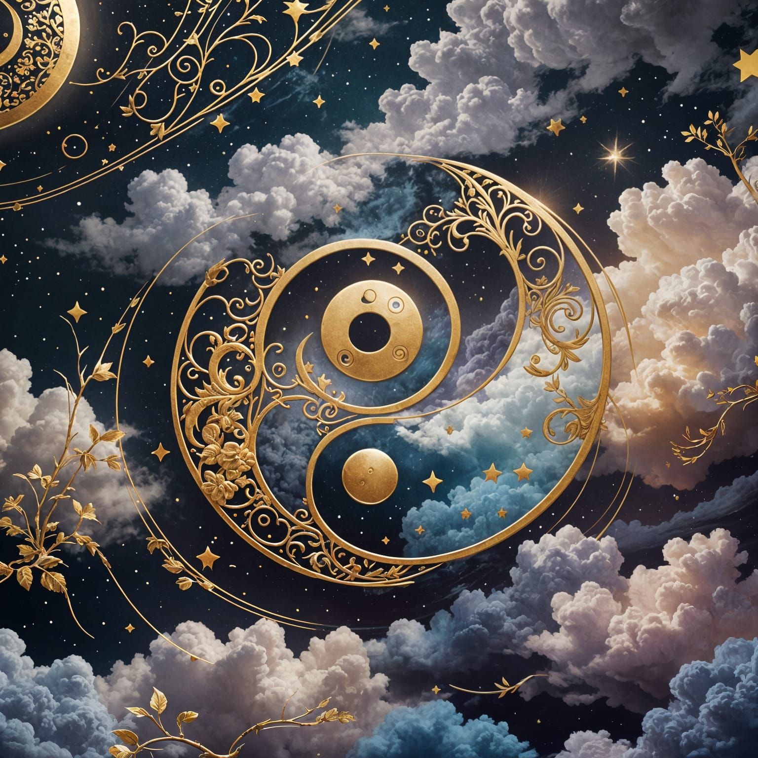 Yin Yang Symbol: Day and Night in Harmony