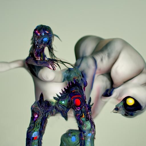 World War I Soldiers' Werewolf Hunt: Digital Illustration