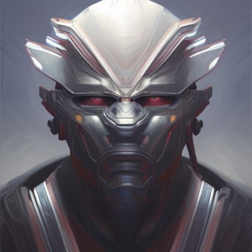 Hyperdetailed Portrait of Raiden Shogun in Unreal Engine