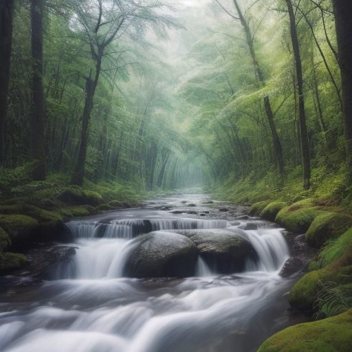 AI Generated Nature Scene