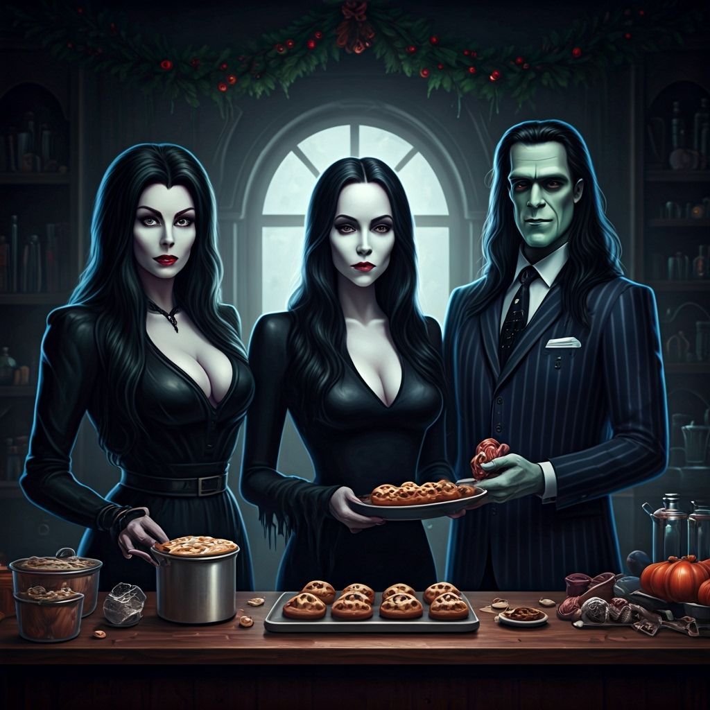 Gothic Icons Bake Holiday Treats