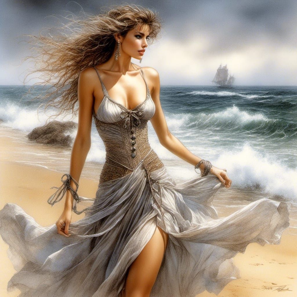 Patricia Tallman as Fantasy Art Portrait