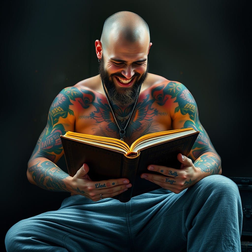 Tattooed Gentleman Lost in Epic Fantasy