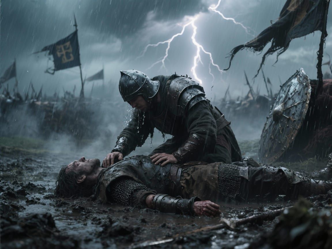 Brotherhood and Tragedy in a Stormy Battlefield