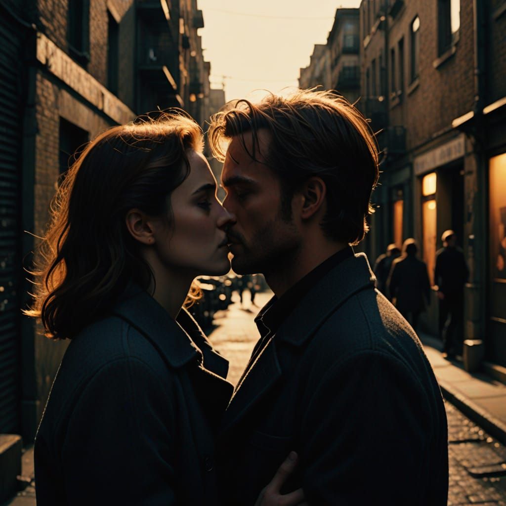 Epic Cinematic Romance in Golden Hour