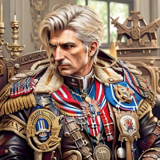 Photorealistic 3D Rendering of Coins, Leather, and Bones