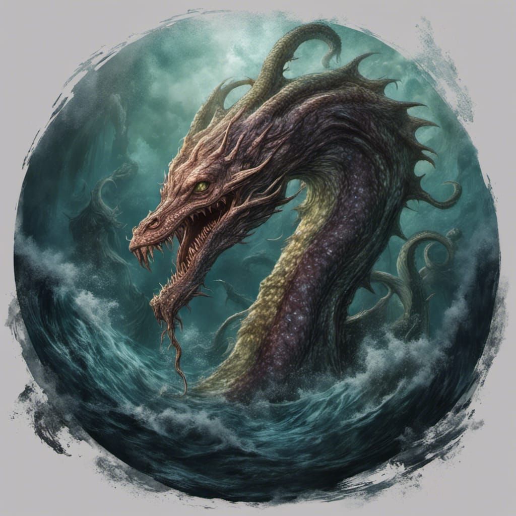 Dagon: Lovecraftian Sea Serpent God of Cosmic Horror