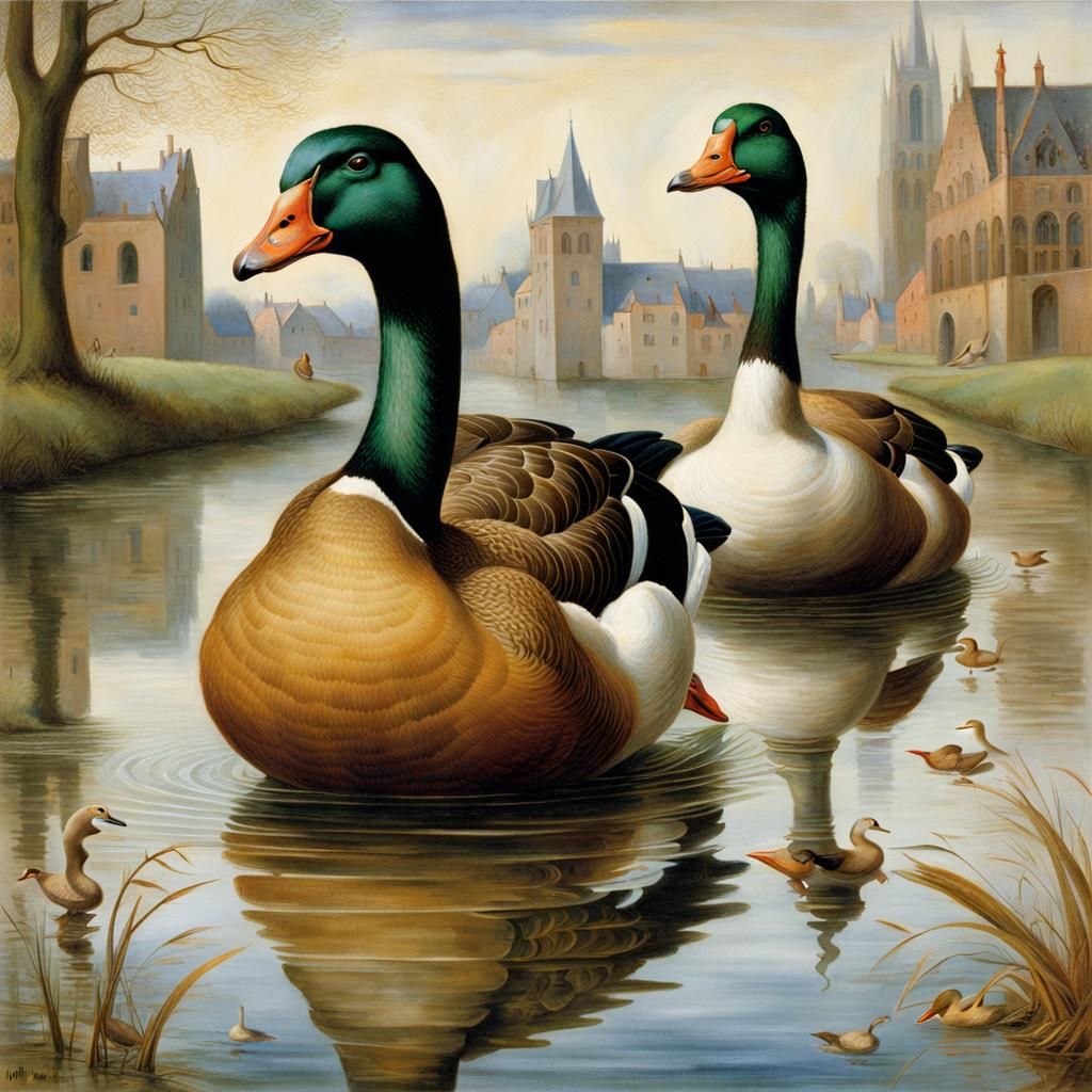 Geese and Ducks Holiday: A Classical Celebration