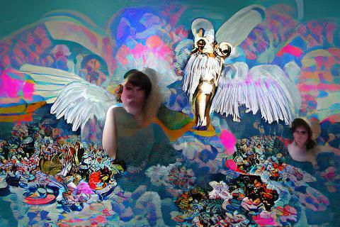 Abstract Dreamscape Generated by AI