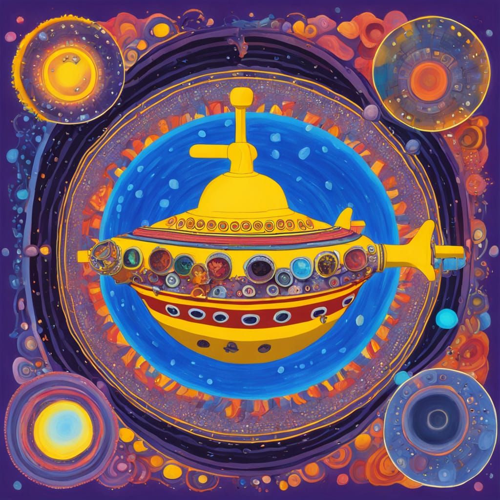 Iconic Yellow Submarine